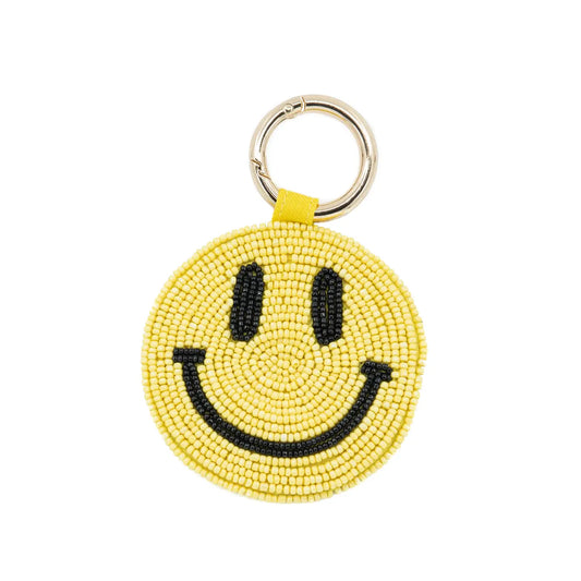 Beaded Smiley Keychain (PRE ORDER)