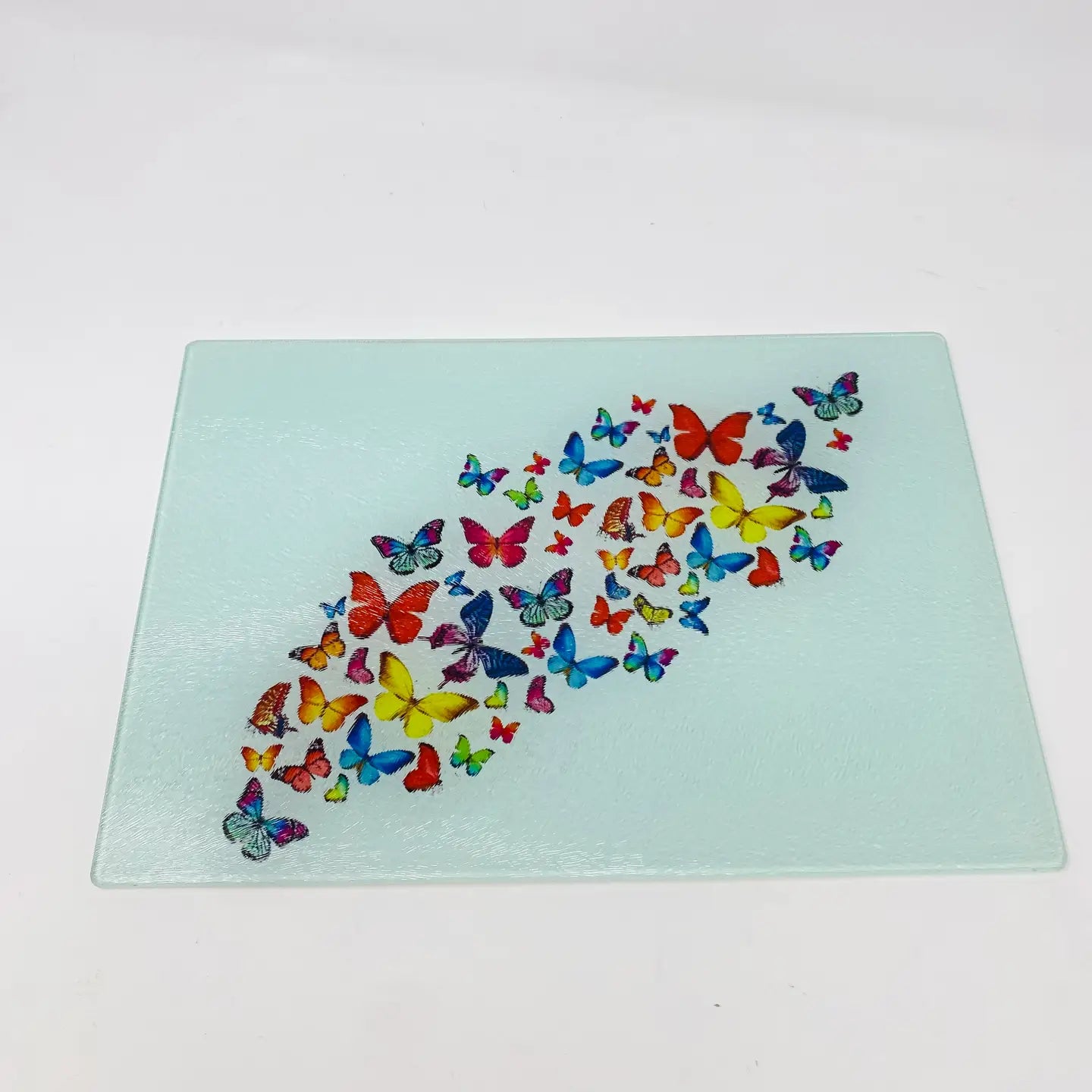 Colorful Butterfly Cutting Board