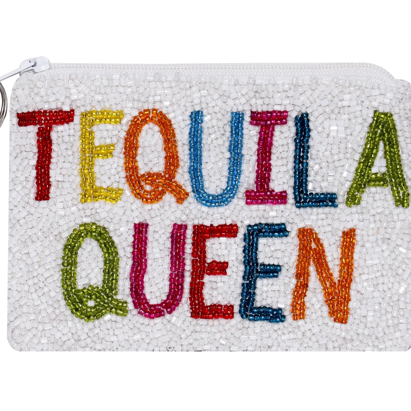 Beaded Tequila Queen Coin Purse