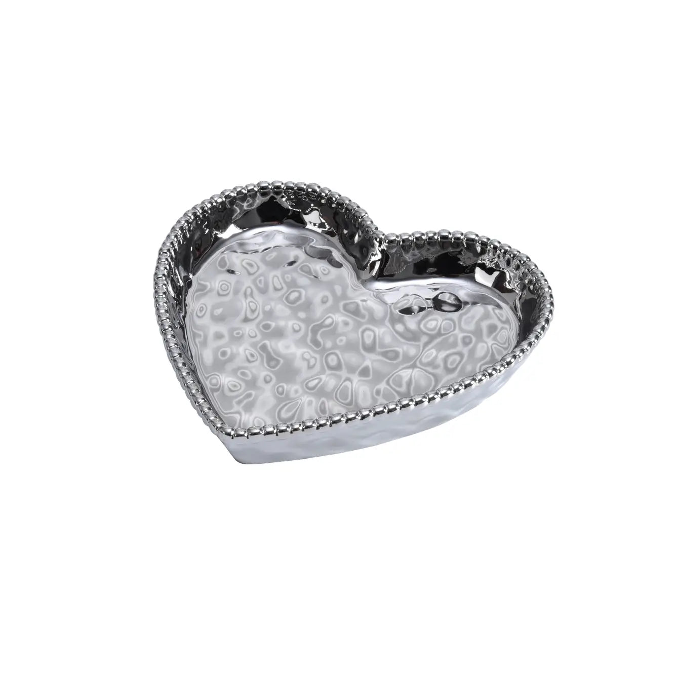 Heart Dish Silver