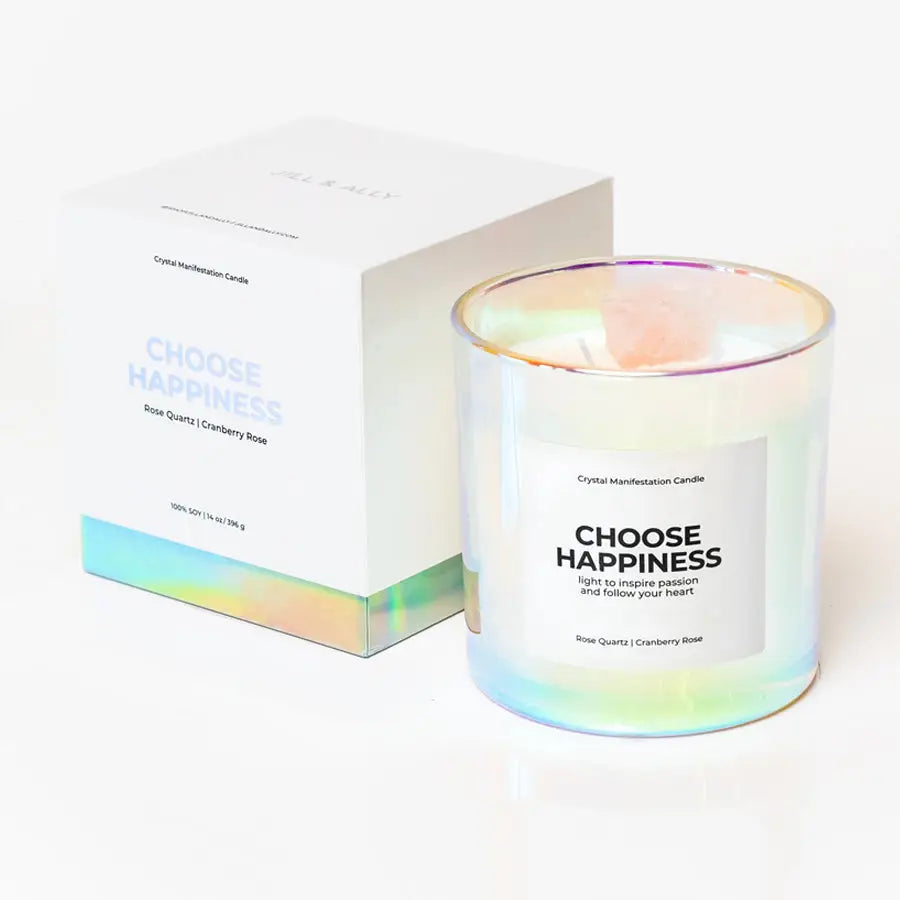 Choose Happiness Candle