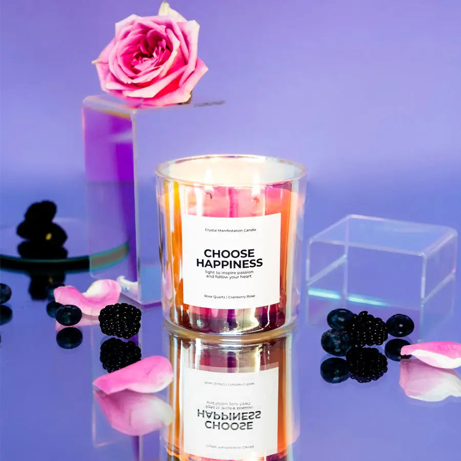 Choose Happiness Candle